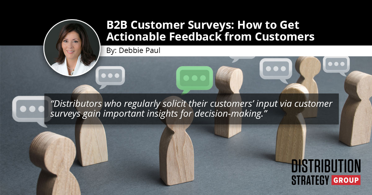 B2B Customer Surveys: How To Get Actionable Feedback From Customers ...